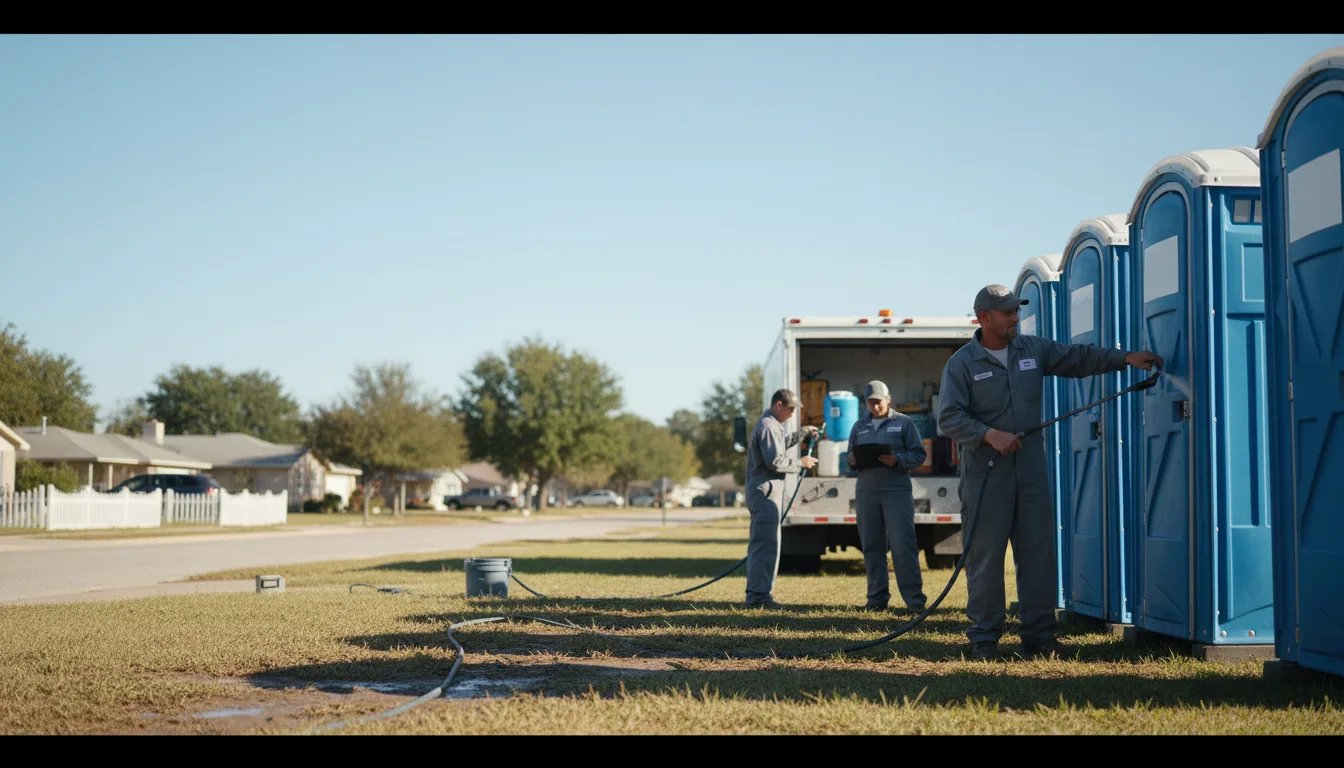 Long-Term Portable Toilet Rental in Rapids City, IL near me